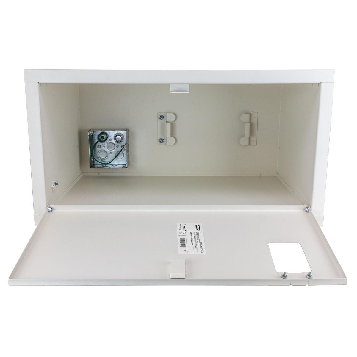 HBLIPRBOX HUBBELL PLENUM RATED CORD REEL ENCLOSURE