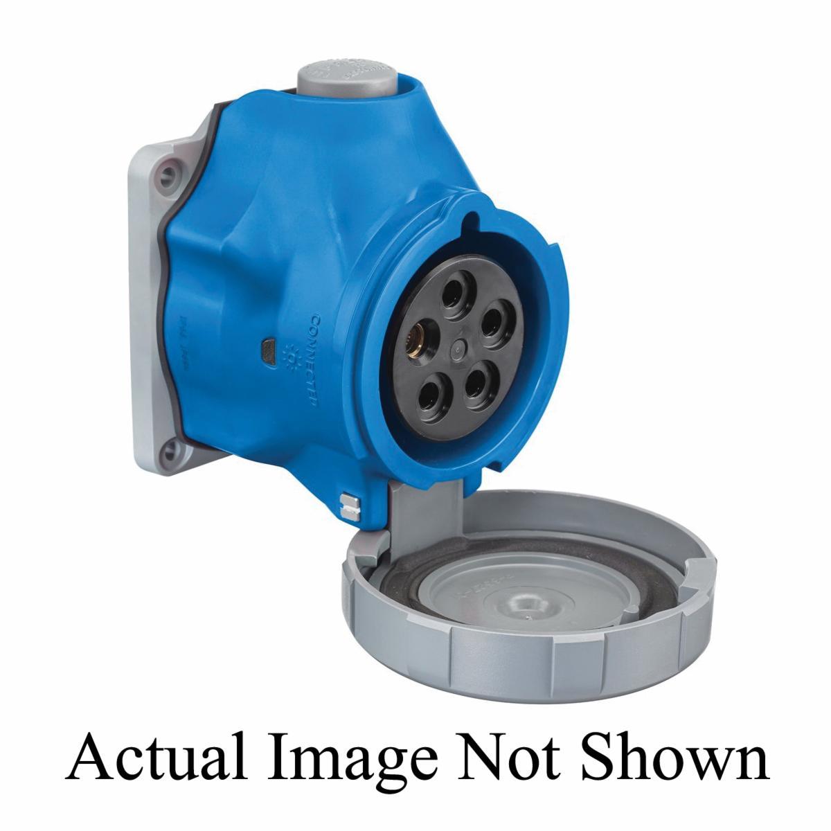 HBLS560R7W HUBBELL PS,IEC,SW RECP,4P5W,60A 277/480V,4X/IP69