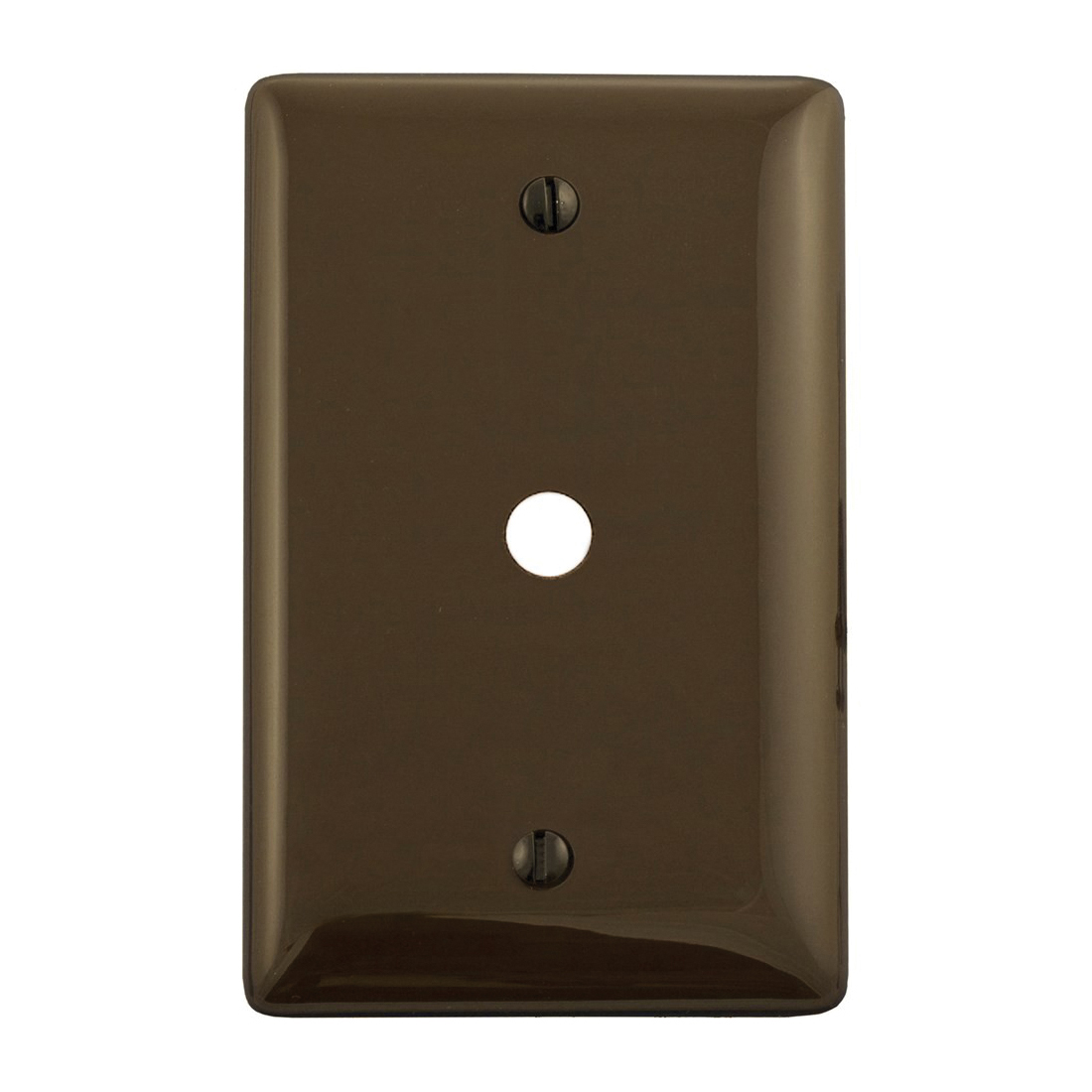 WIRING NP11 WALLPLATE 1-G .406" OPNG BOX MT BR NP11