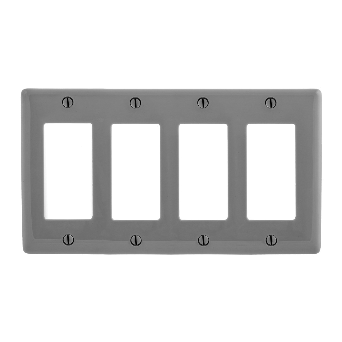 WIRING NP264GY WALLPLATE 4-G 4) RECT GY