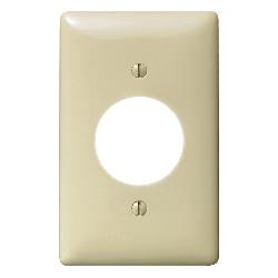 NP720I HUBBELL WALLPLATE, 1-G, 1.60" OPNG, IV 88377810360