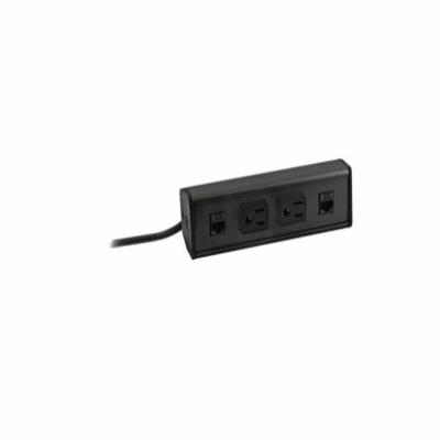 WIRING WSBE22BK WRK SFC BOX TBL MNT 2PWR 2DATA BLK