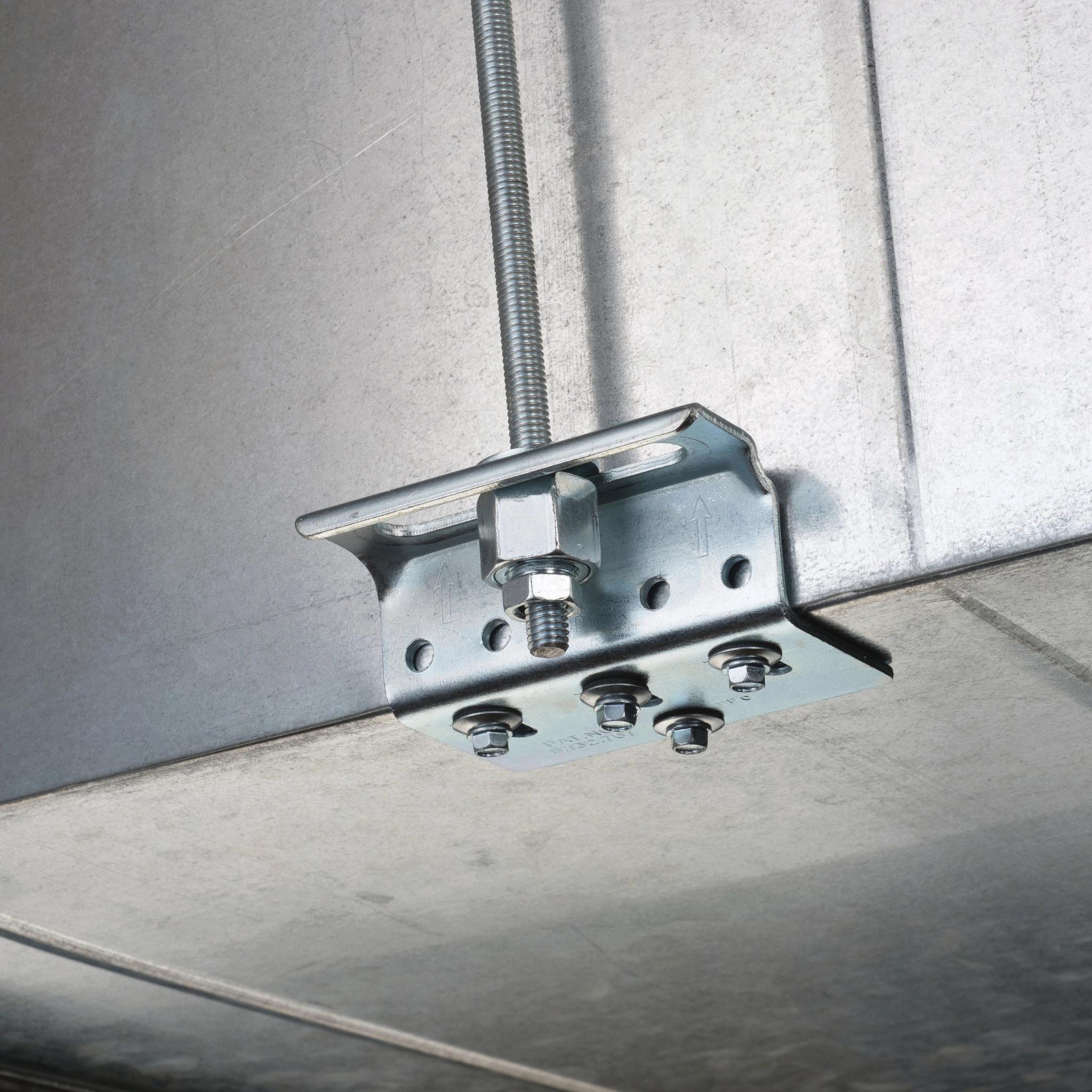 CRLD37BEG 3/8 ROD LOCK BOTTOM DUCT BRACKET