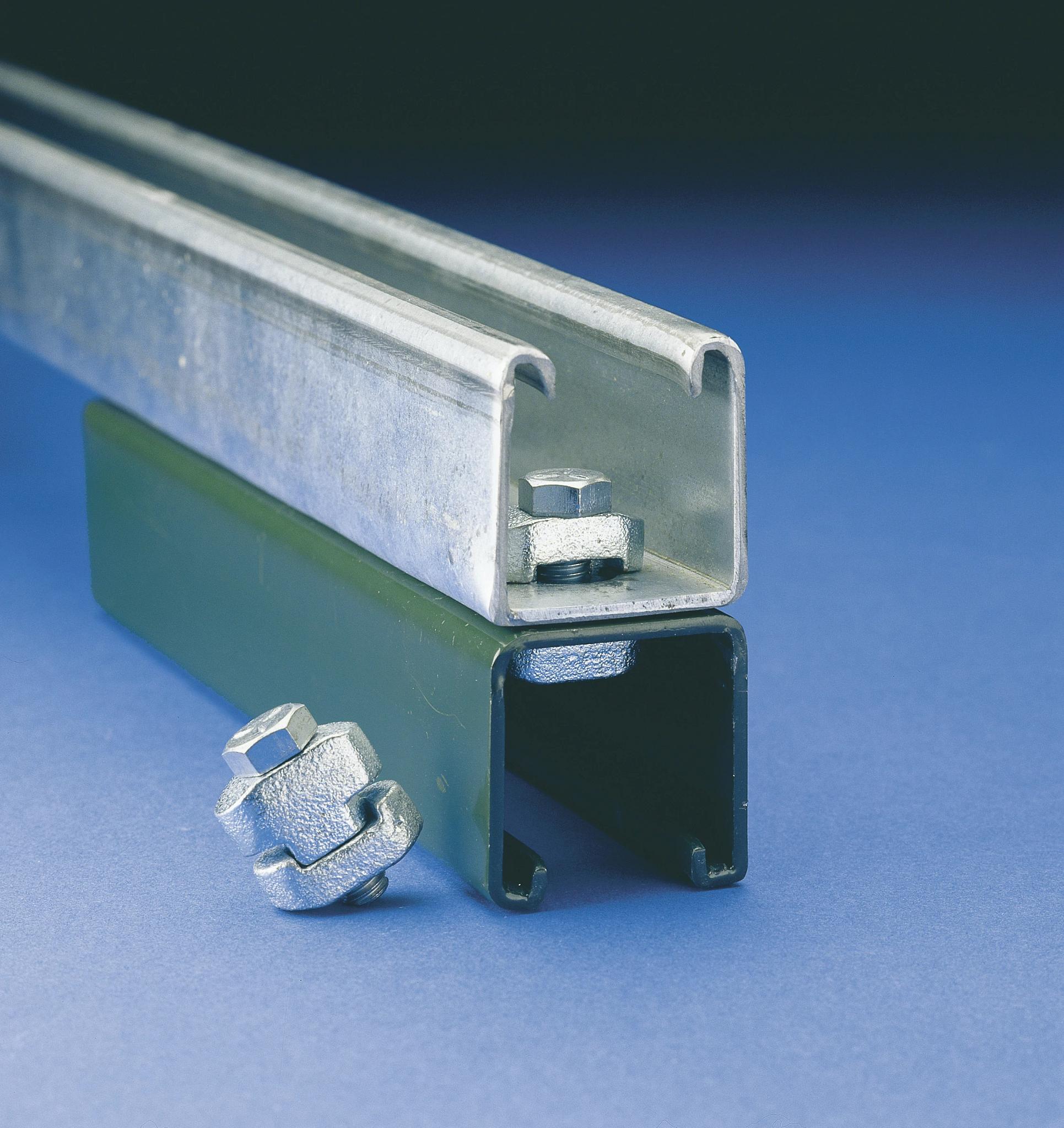 STS CDY STRUT CLAMP TO HALFSLOT STRUT,1/2INCH HEX HEAD 100/CASE