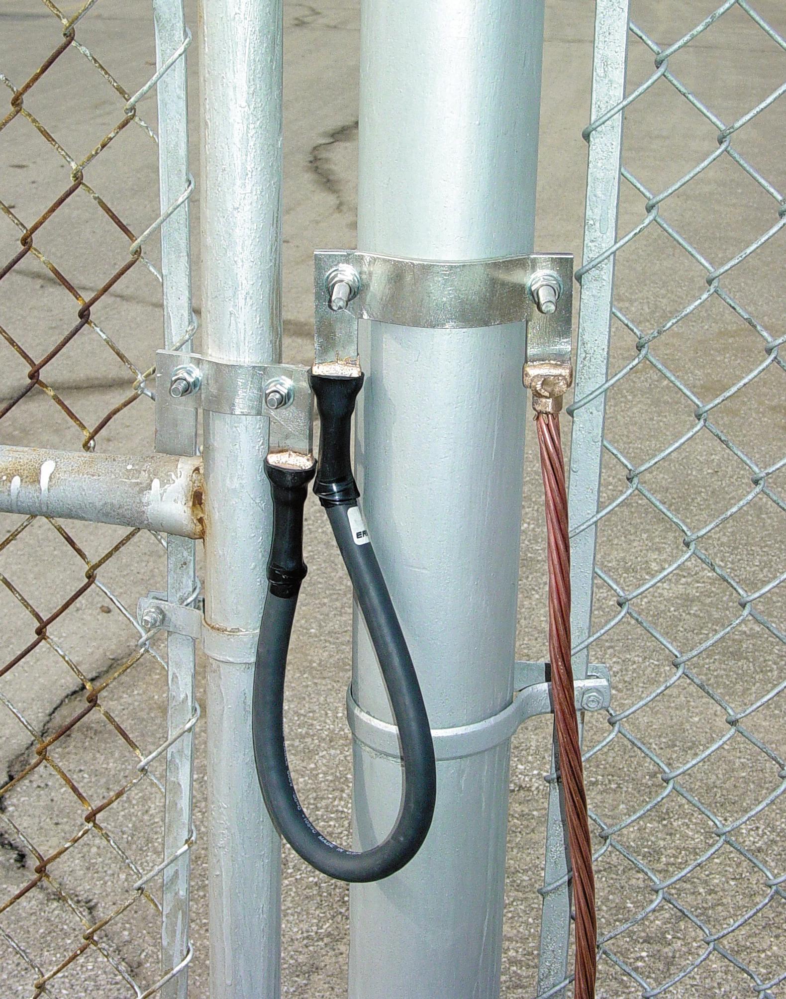 A238FC2S18LH ERICO CLAMP,FENCE,4/0 X 18 IN FLEX,1-1/2 & 3,L