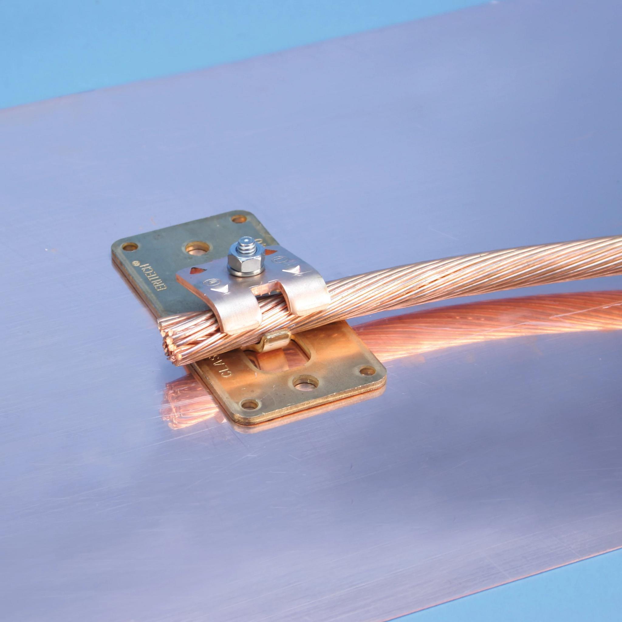 LPC754 ERICO PLATE,CU,GROUND,20AWG, 18IN X 18IN,W/ C532 CONN 78285643159