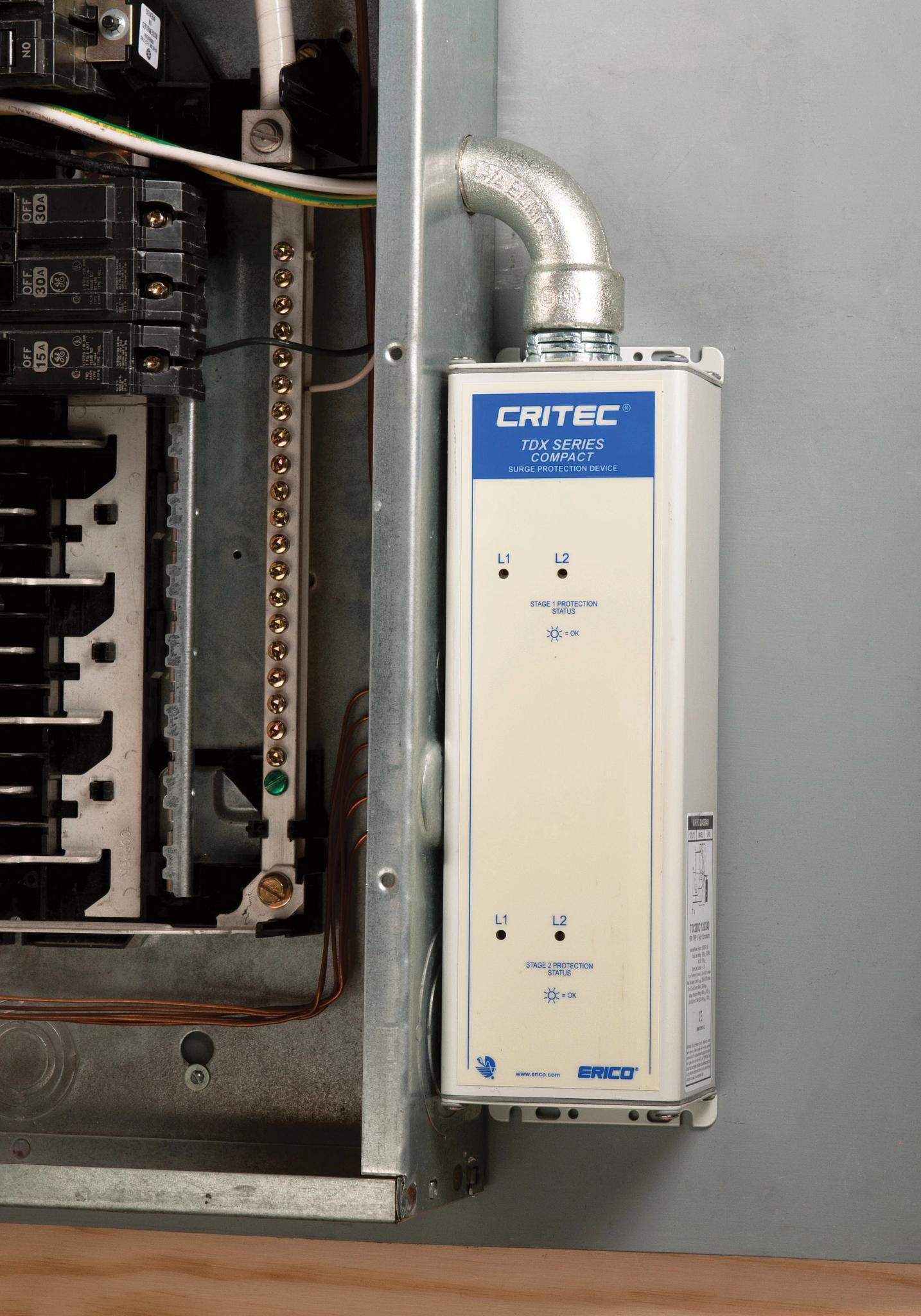 TDX200C120/208 ERICO SUPRESOR DE TRANSITORIOS AW+G 120/208 78285667019