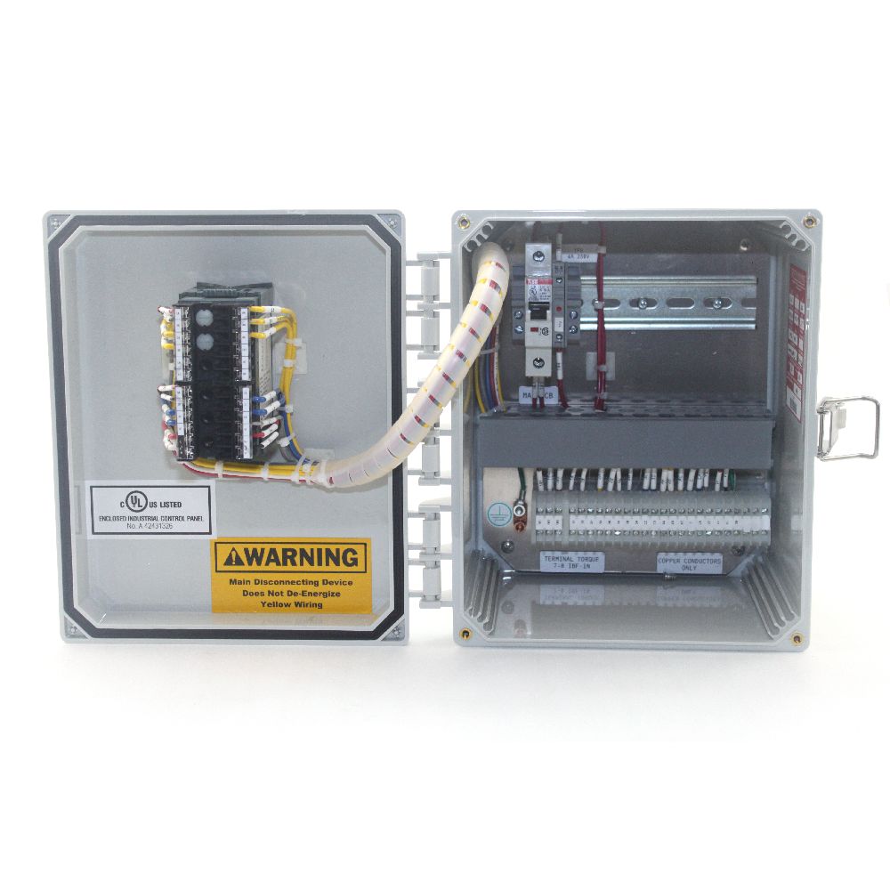 TPIC-3208 FORBERG SMITH TEMPERATURE / PROCESS INDICATION AND CONTROL PANEL, UL TYPE 4X ENCLOSURE, 120V AC, PID CONTROLLER, SINGLE LOOP, UL 508A LISTED