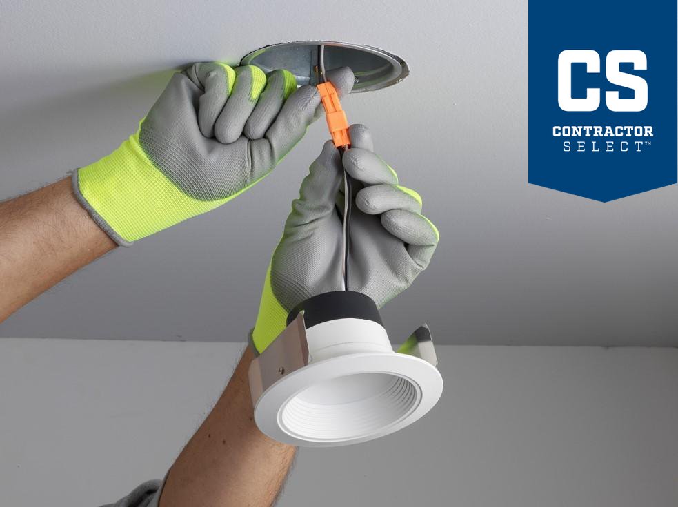 QC6WGJ6 JUNO QUICK CONNECT 6IN LED NEW CONSTRUCTION DOWNLIGHT,PUSH-IN ELECTRICAL CONNECTORS,PRE-INSTALLED AIR-LOC GASKET,JOB PACK OF 6 (CI# 277E8J)