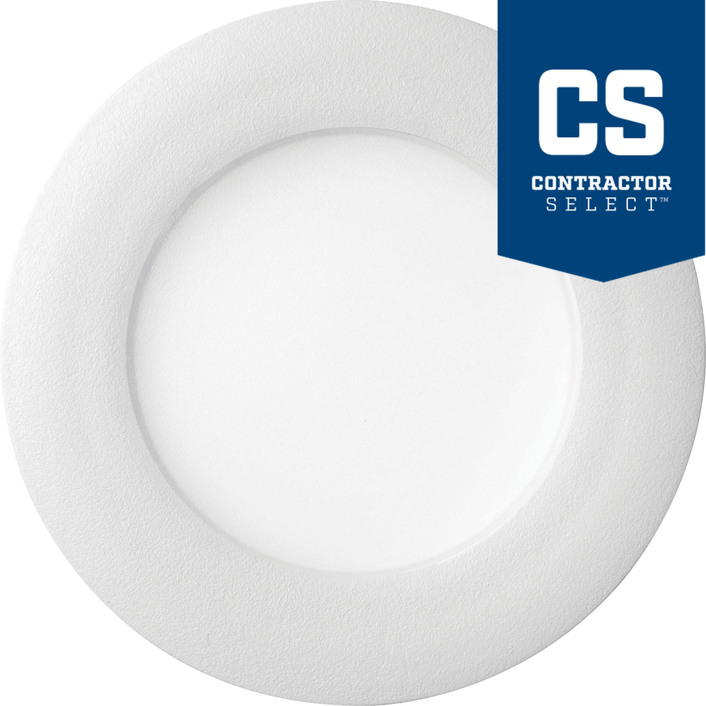 WF4-SWW5-90CRI-MB-M6 LITHONA 4IN WAFER-THIN LED DOWNLIGHT SWITCHABLE CCT 2700K 3000K 3500K 4000K AND 5000K 90+ CRI MATTE BLACK MASTER PACK OF 6