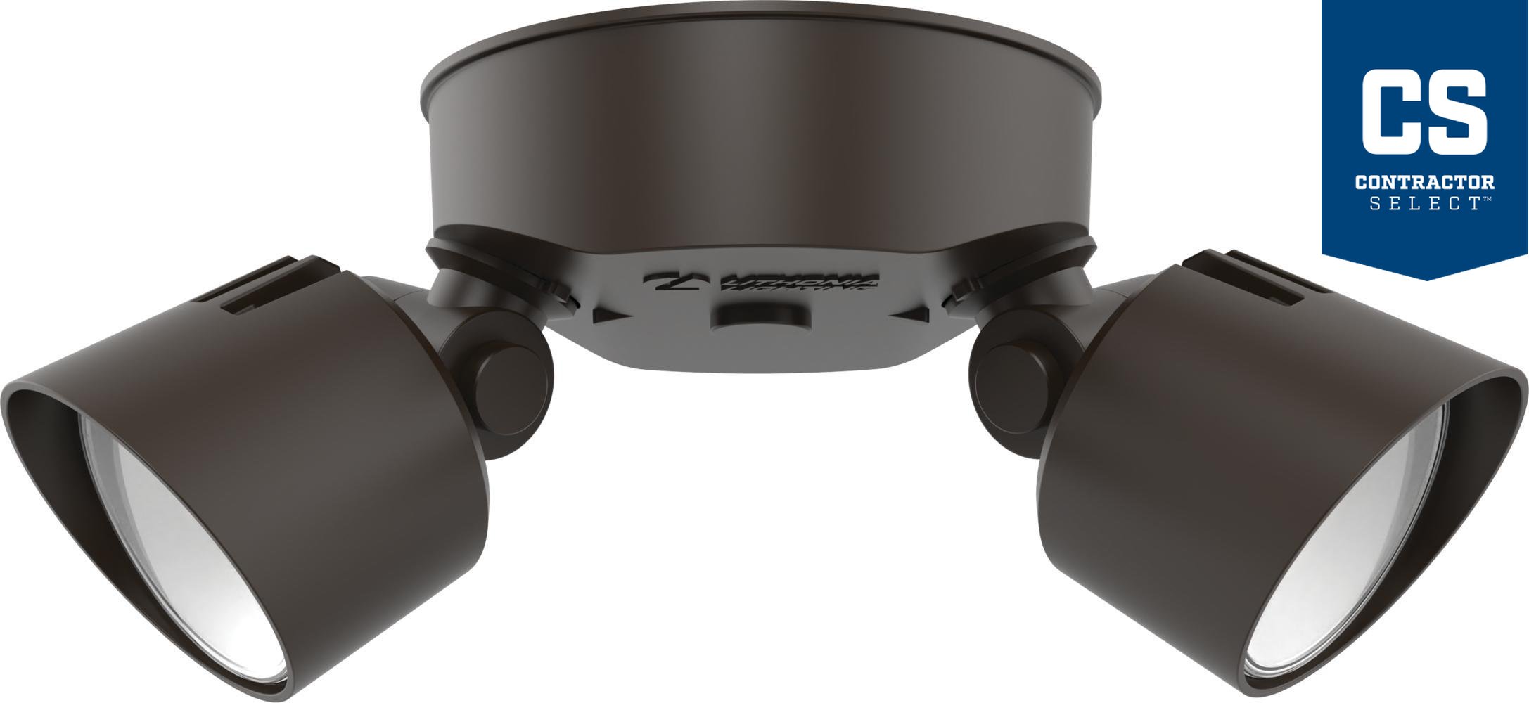 HGX-LED-2RH-40K-120-MO-DDB-M2 LITHONIA DARK BRONZE MOTION FLOODLIGHT