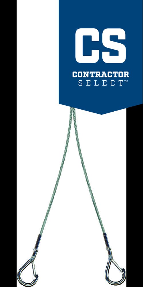 IBAC120M100 LITHONIA LIGHTING AIRCRAFT CABLE 10' Y HANGER (ONE PR)(CI# 163AMF)
