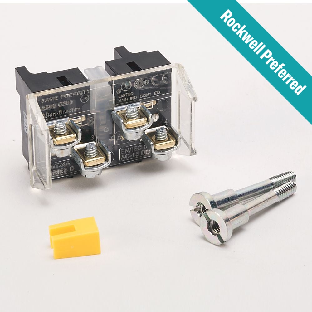 800T-XA1 AB CONTACT BLOCK SHALLOW | Kendall Electric Inc