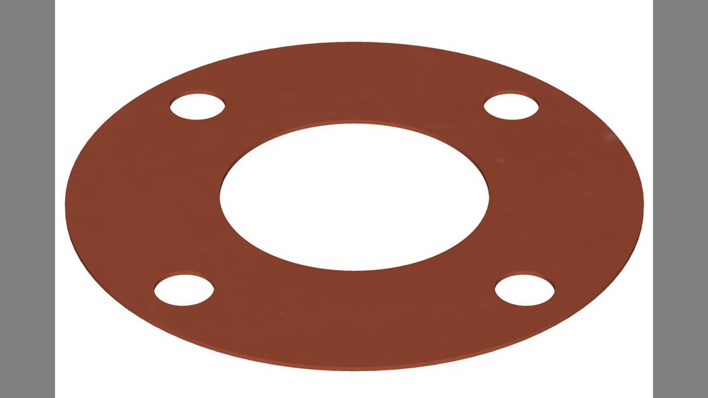 3 150 LB 1/8 RED RUBBER FF GSKT
