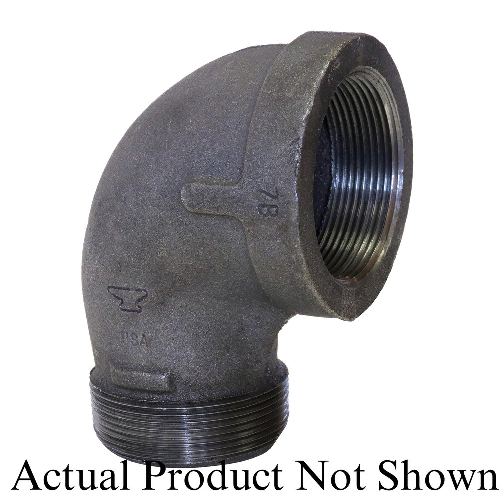 (D) 1-1/4 GALV MALL STREET 90 ELBOW