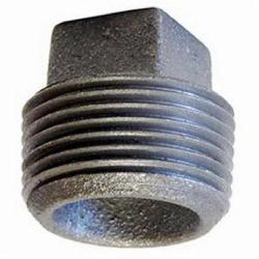 (D) 3/4 BLK SQ HEAD PLUG STL