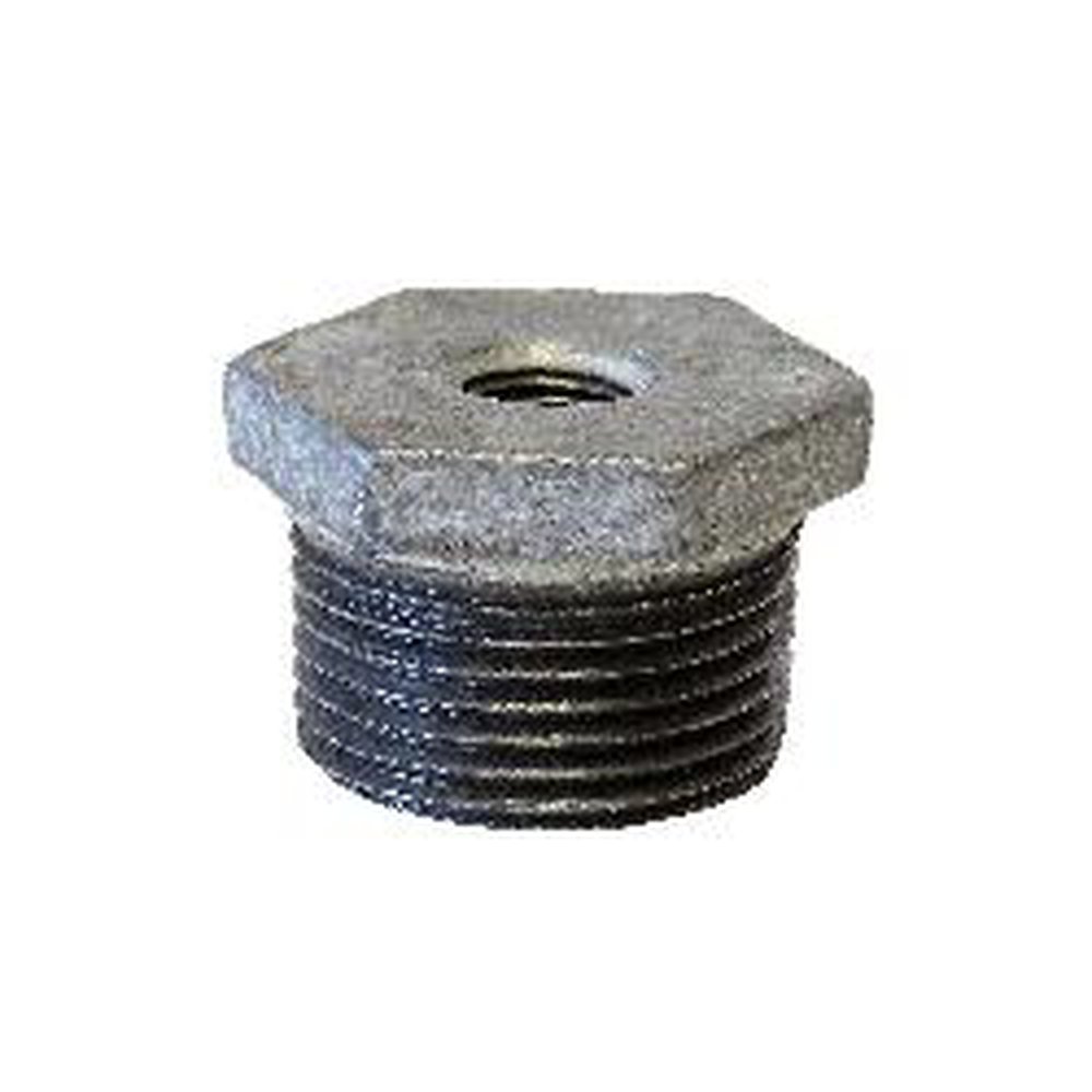 (D) 2X1/4 GALV HEX BUSHING CI