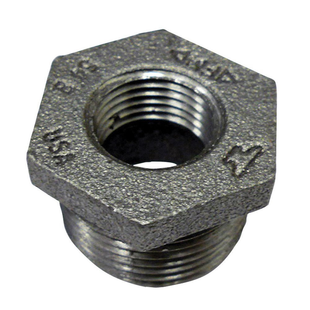 (D) 3X1/2 BLK HEX BUSHING CI