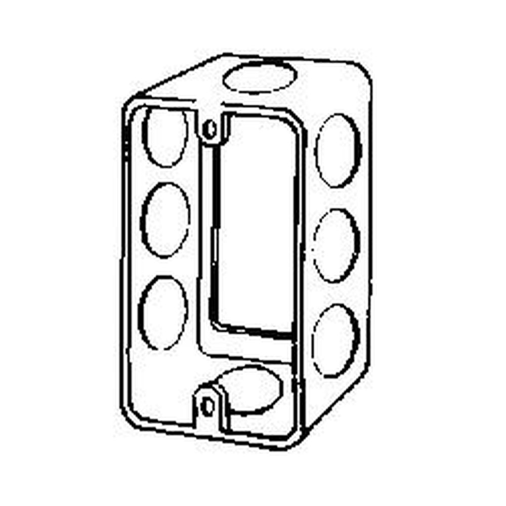 184E APP 4-1/8X2-3/8 BOX EXT STEEL