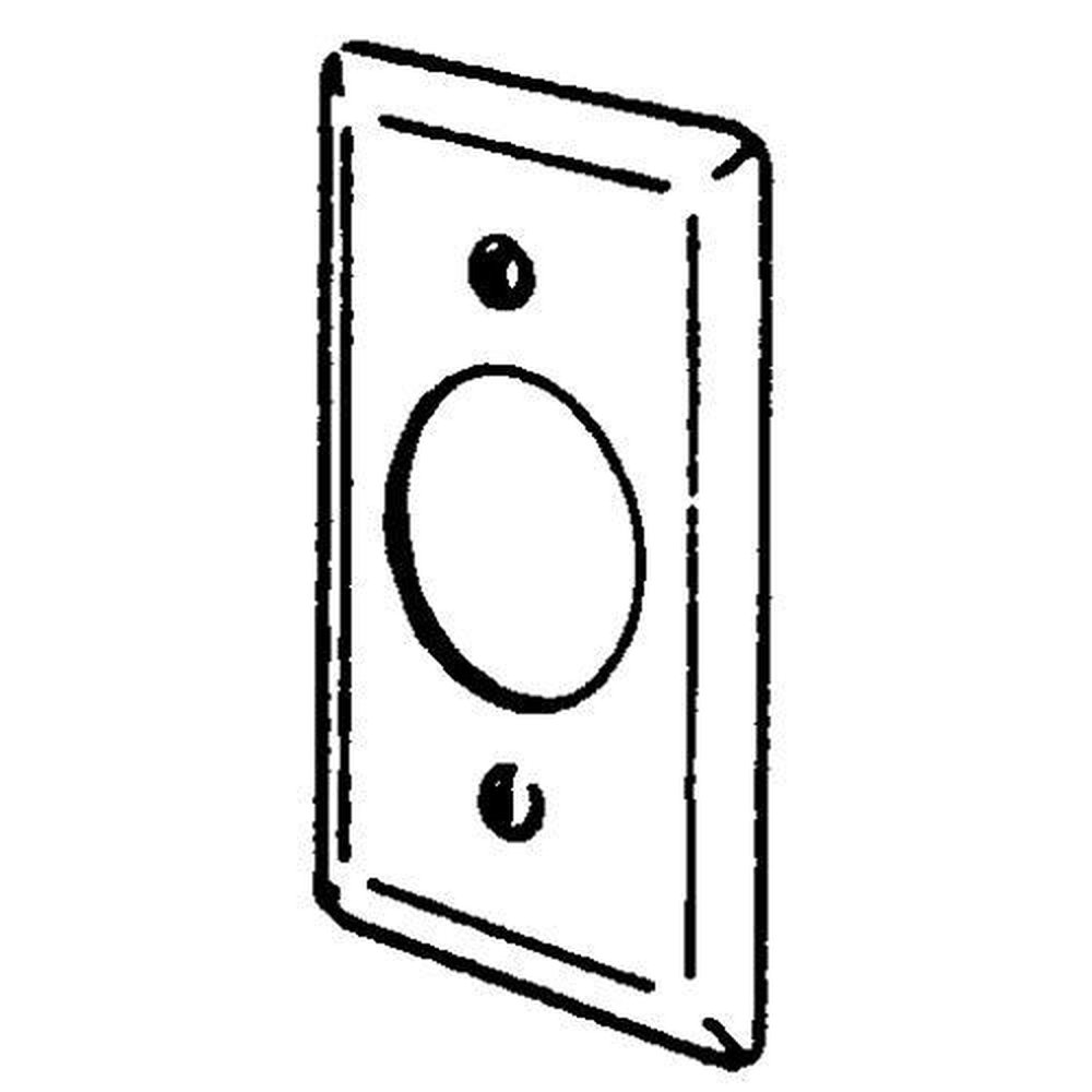 2539 APP SINGLE RECEPT 1-13/32