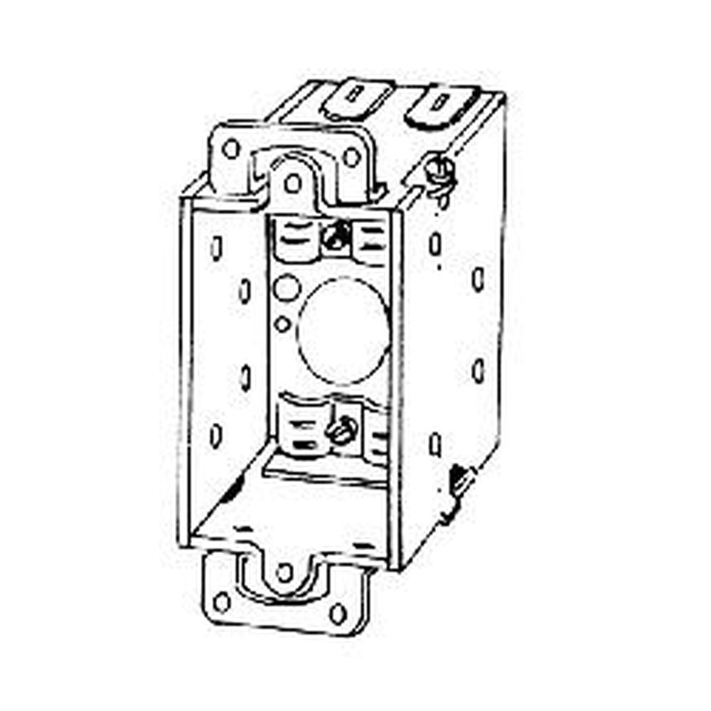 383 APP 2-IN DEEP SWITCH BOX W/
