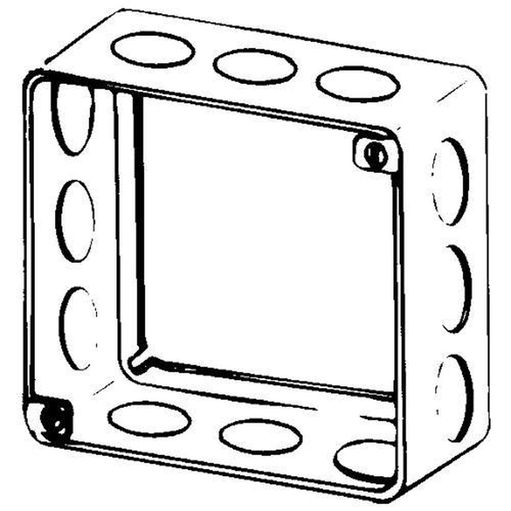 4SE1/2 APP 4X1-1/2 DEEP SQ BOX