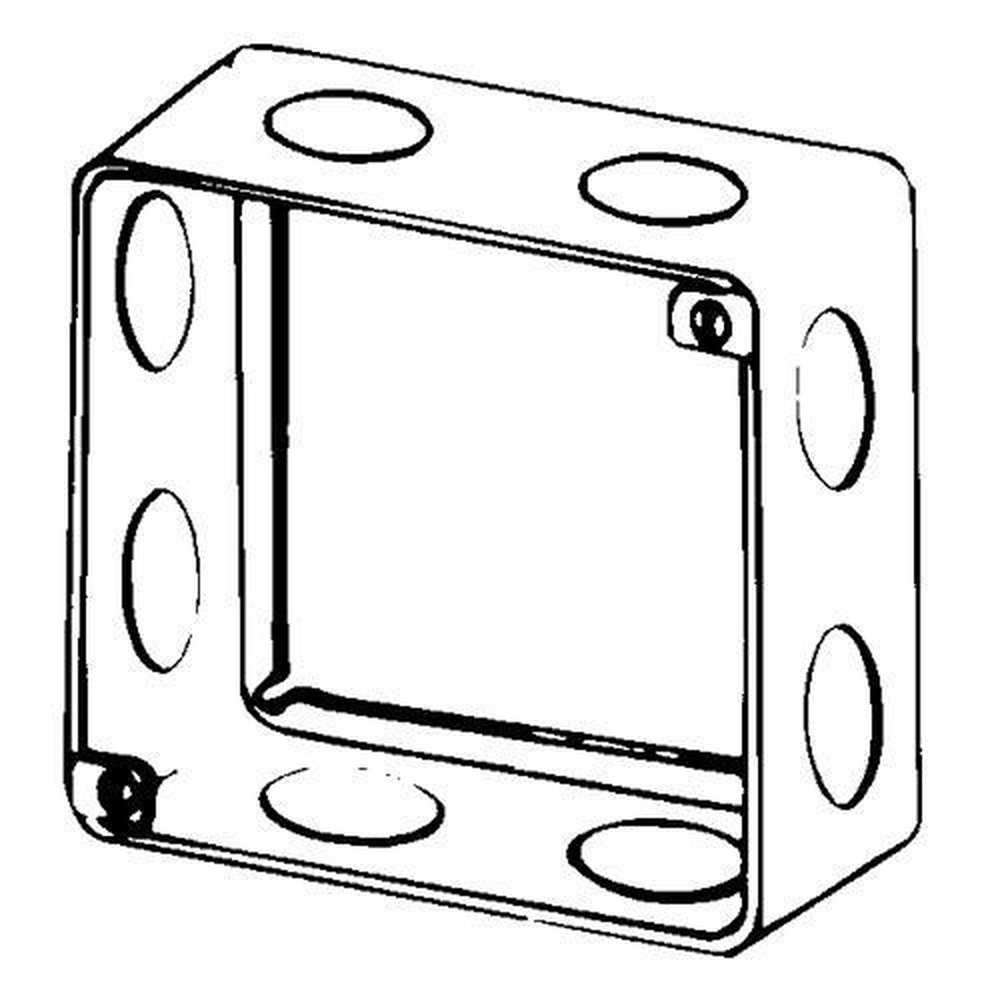 4SE3/4 APP 4X1-1/2 DEEP SQ BOX