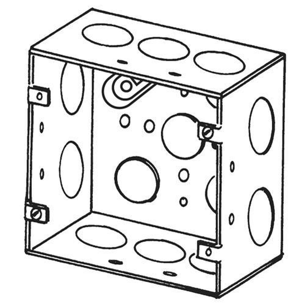 4SJD3/4 APP 4-11/16 SQ BOX 2-1/8