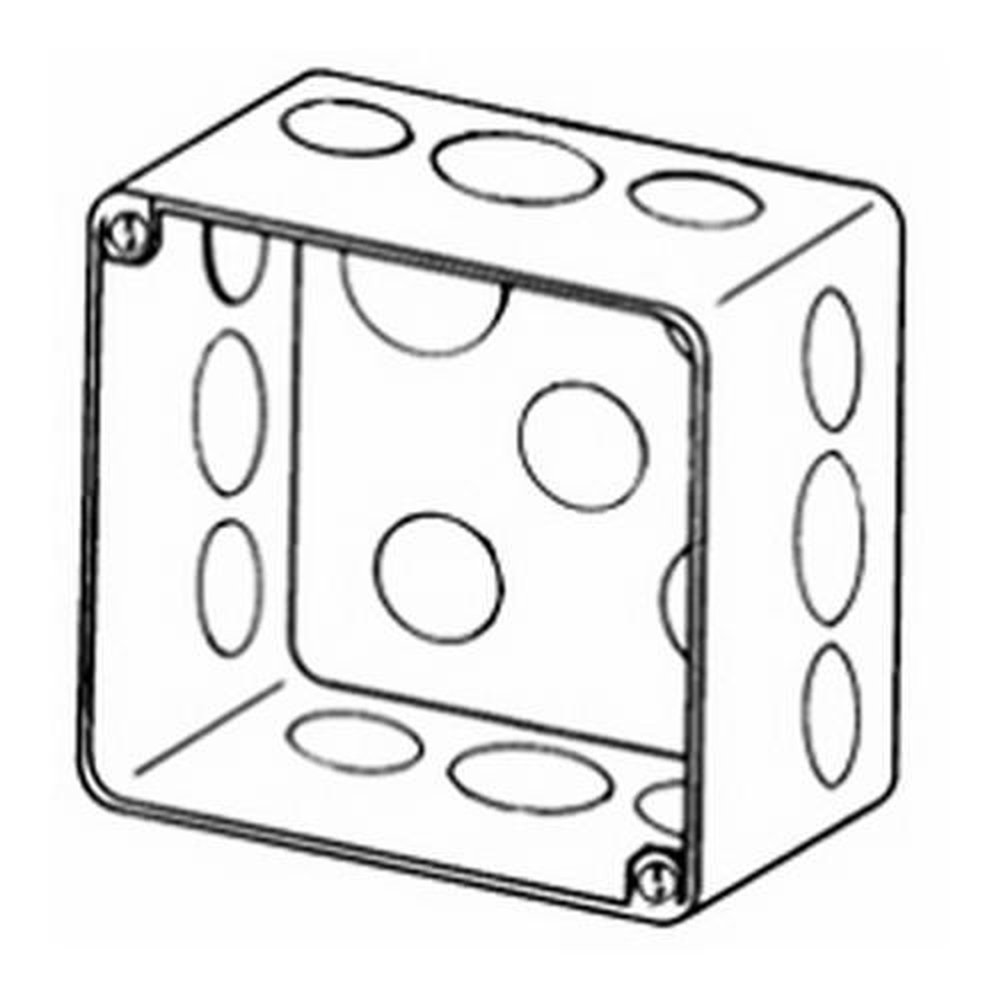 4SPD APP 4X2-1/8 DEEP DRAWN SQ BOX