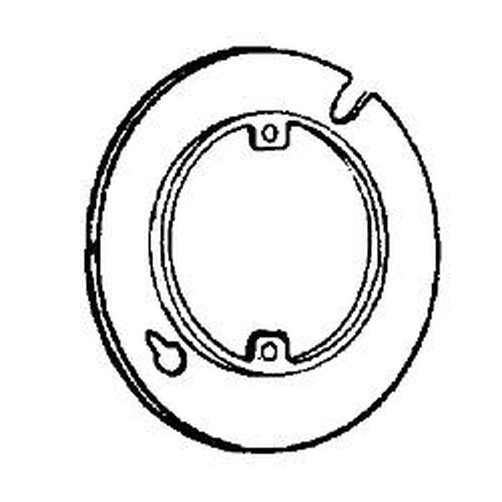 8409A APP 4-IN PLASTER RING 1/2 RSD