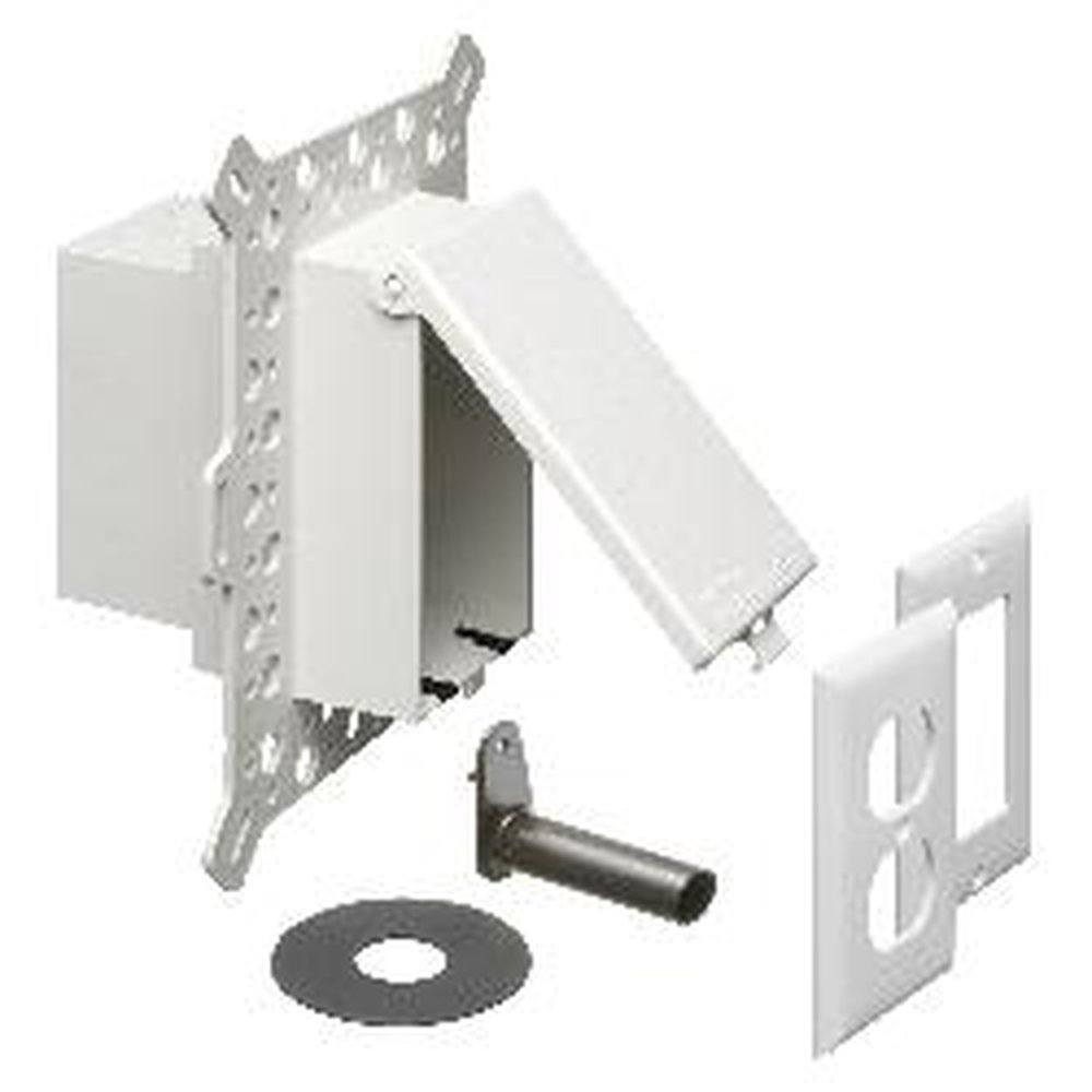 DBVM1W ARL WHITE RECESSED WP IN-USE