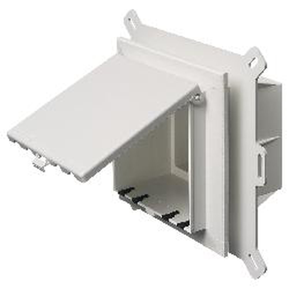 DBVS2W ARL WHITE O/D RECEPT. BOX