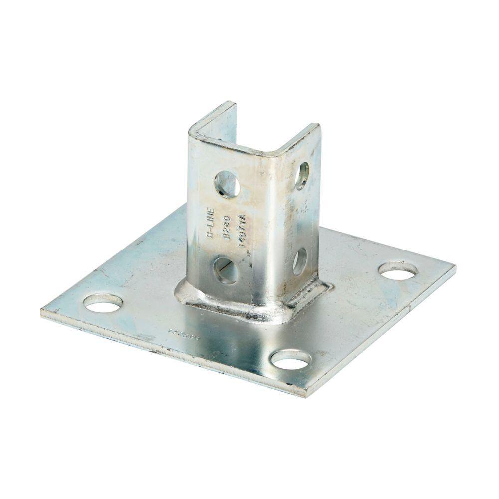 B280SQZN B-LINE POST BASE FOR 1