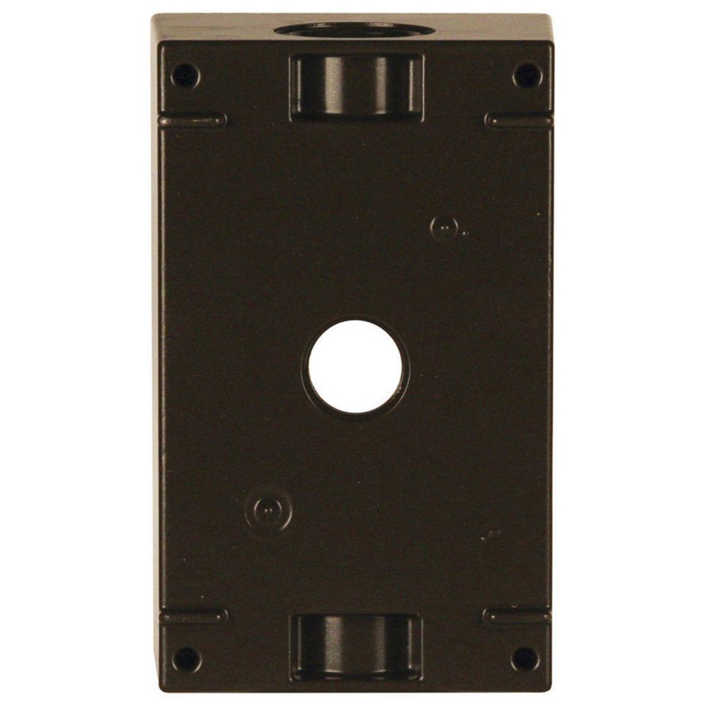 5320-2 RACO 1G WP BOX (3) 1/2 IN.