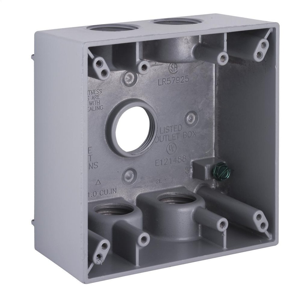 5345-0 RACO WP BOX 2G 5 (3/4