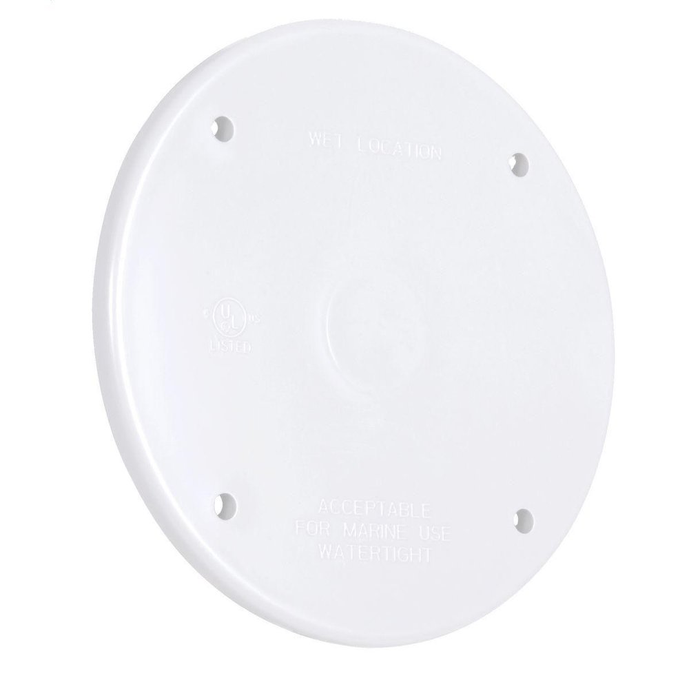 PBC300WH RACO RND WP COVER BLANK
