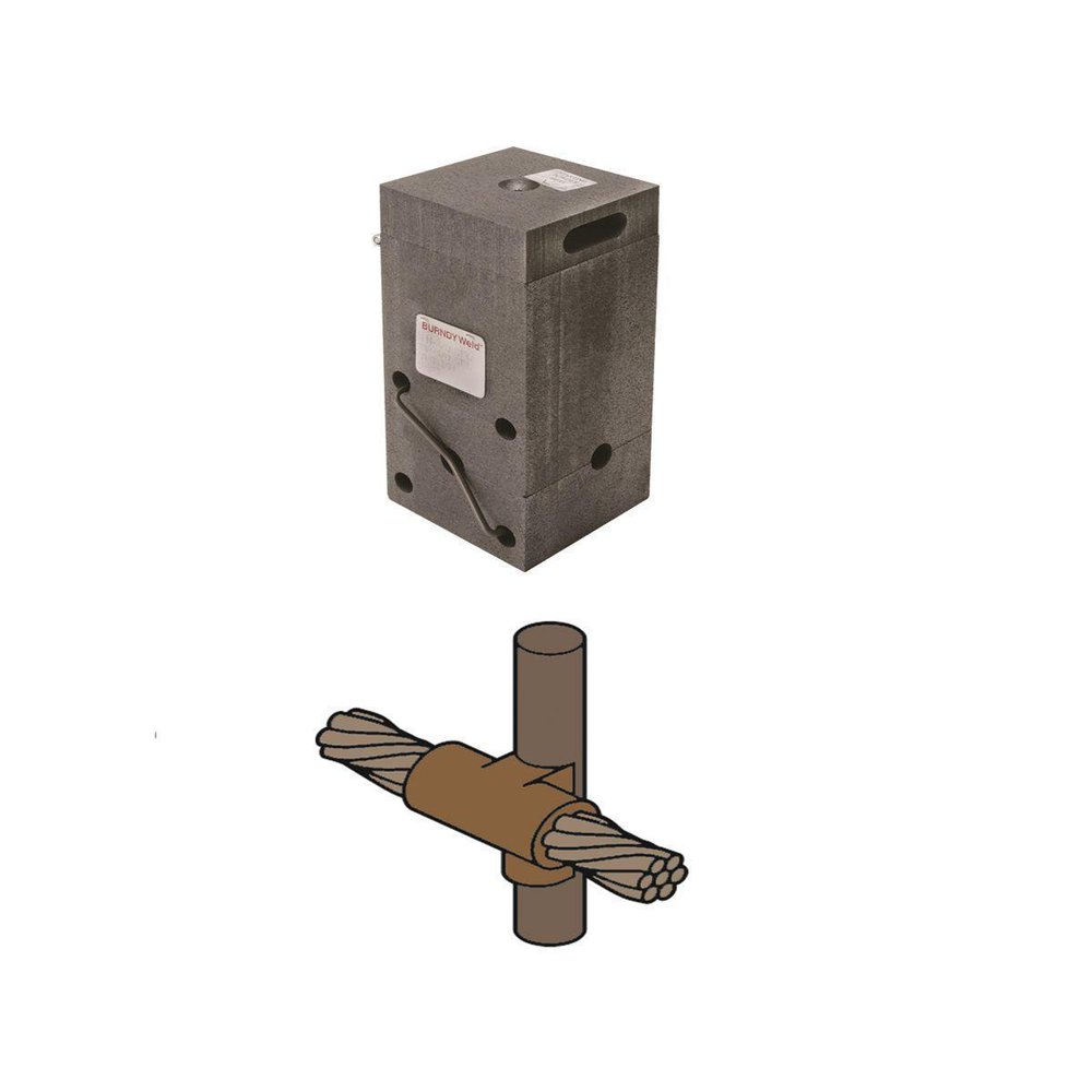 B1596 BURNDY BW BCR3 4/0 TO 3/4