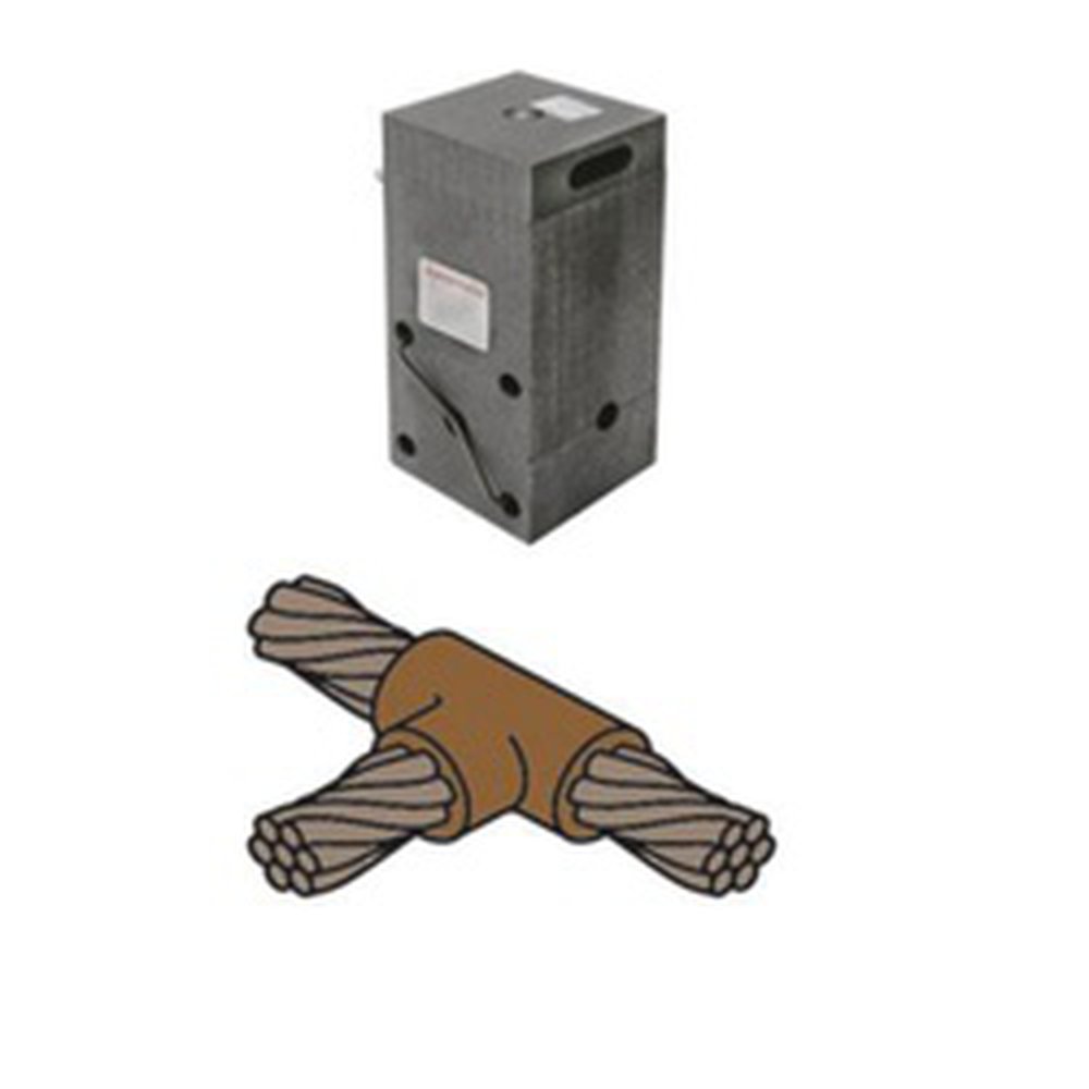 B241 BURNDY BW BCC2 TEE 4/0R - 4/0T