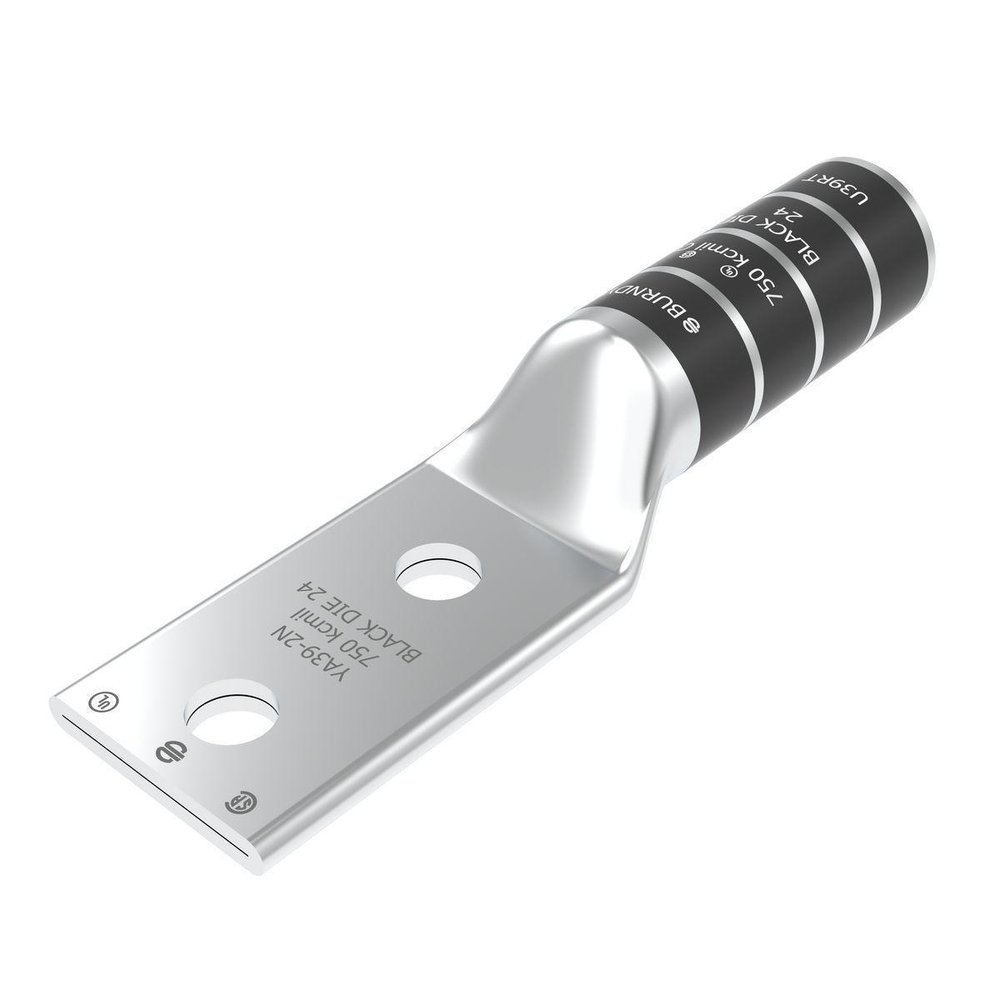 YA39-2N BUR 2 HOLE COMP LUG CU