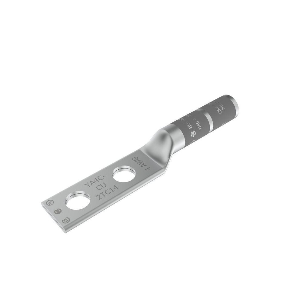 YA4C-2N BUR COPPER COMP. LUG 4AWG