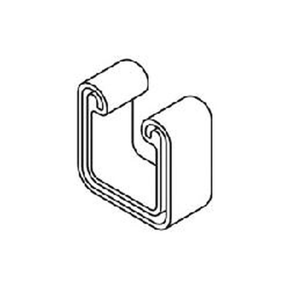 B823-11GRY B-LINE PROFILE END CAPS