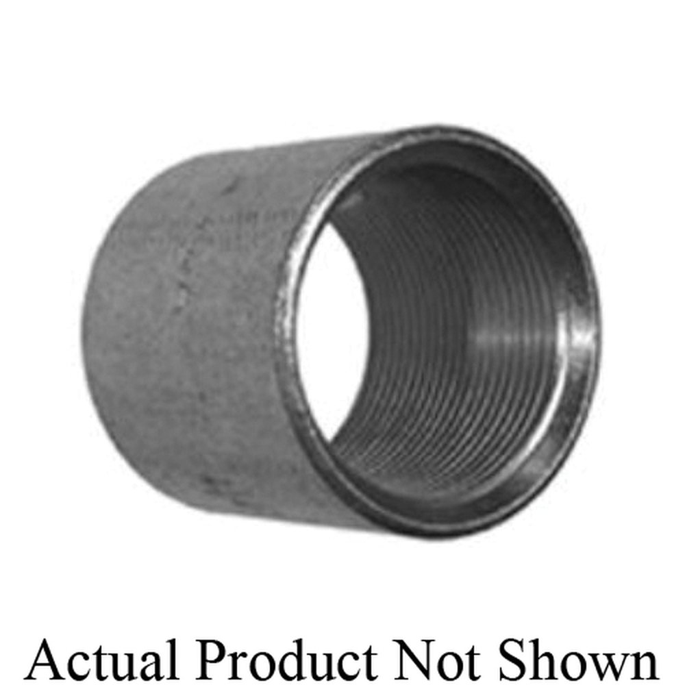 (D) 1-1/4 BLK STL PIPE COUP