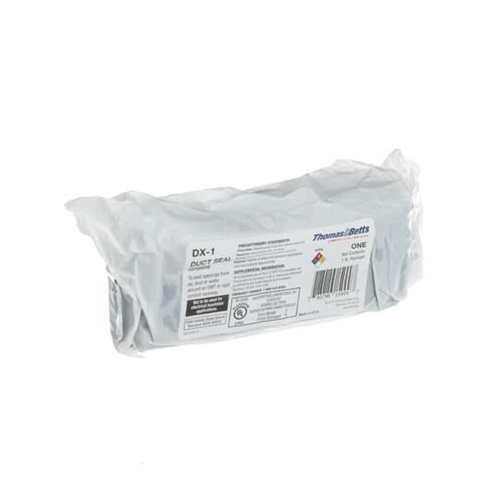 DX-1 T&B DUCT SEAL GRAY 1 LB SLUG