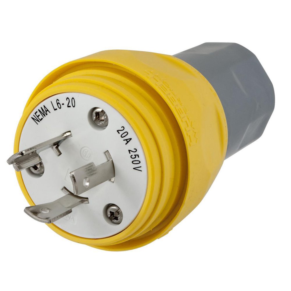 HBL26W48 HUBBELL PLUG NEMA L6-20P