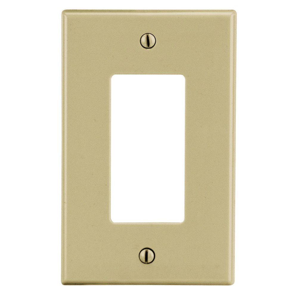 P26I HUBBELL WALLPLATE 1-G DEC