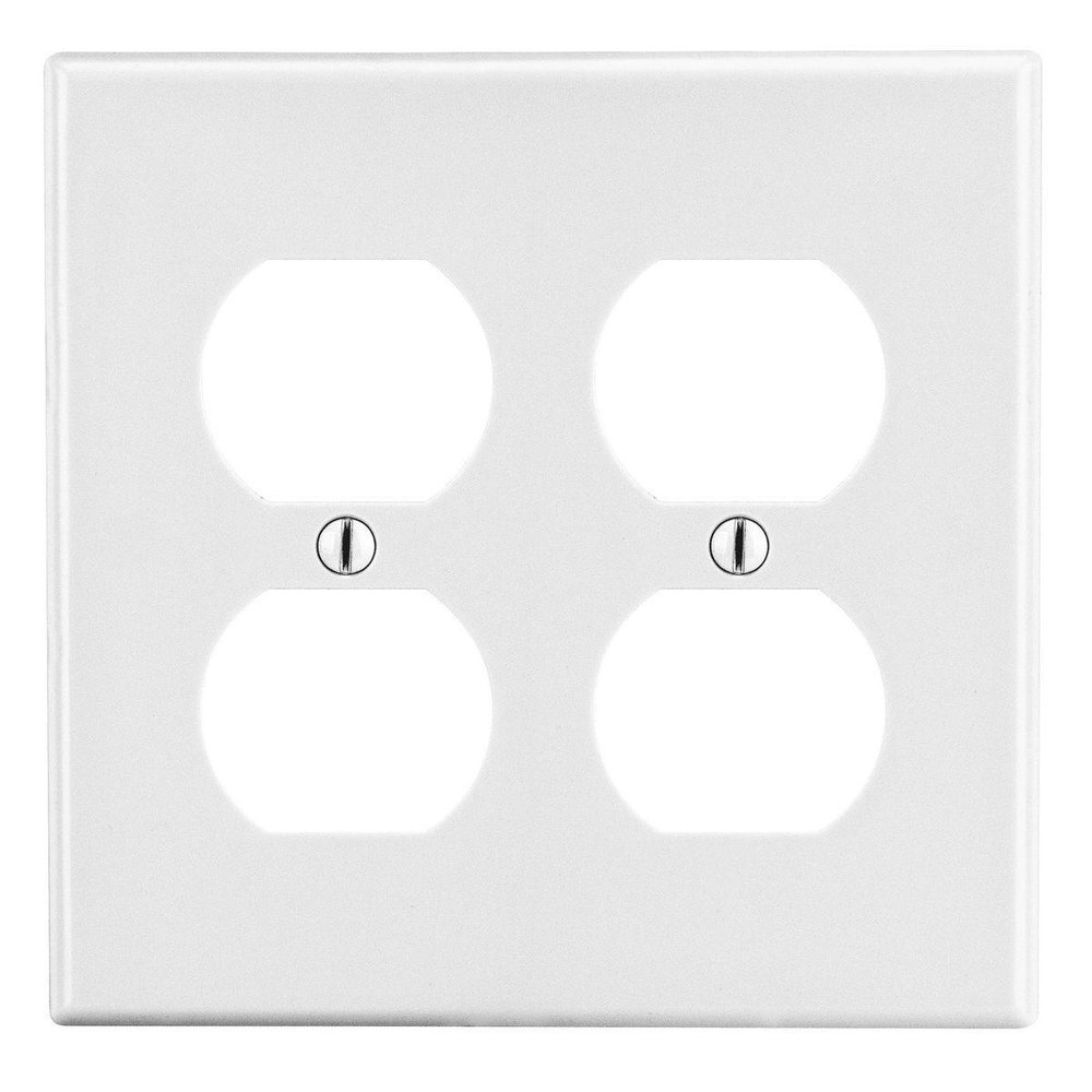 PJ82W HUBBELL WALLPLATE M-SIZE