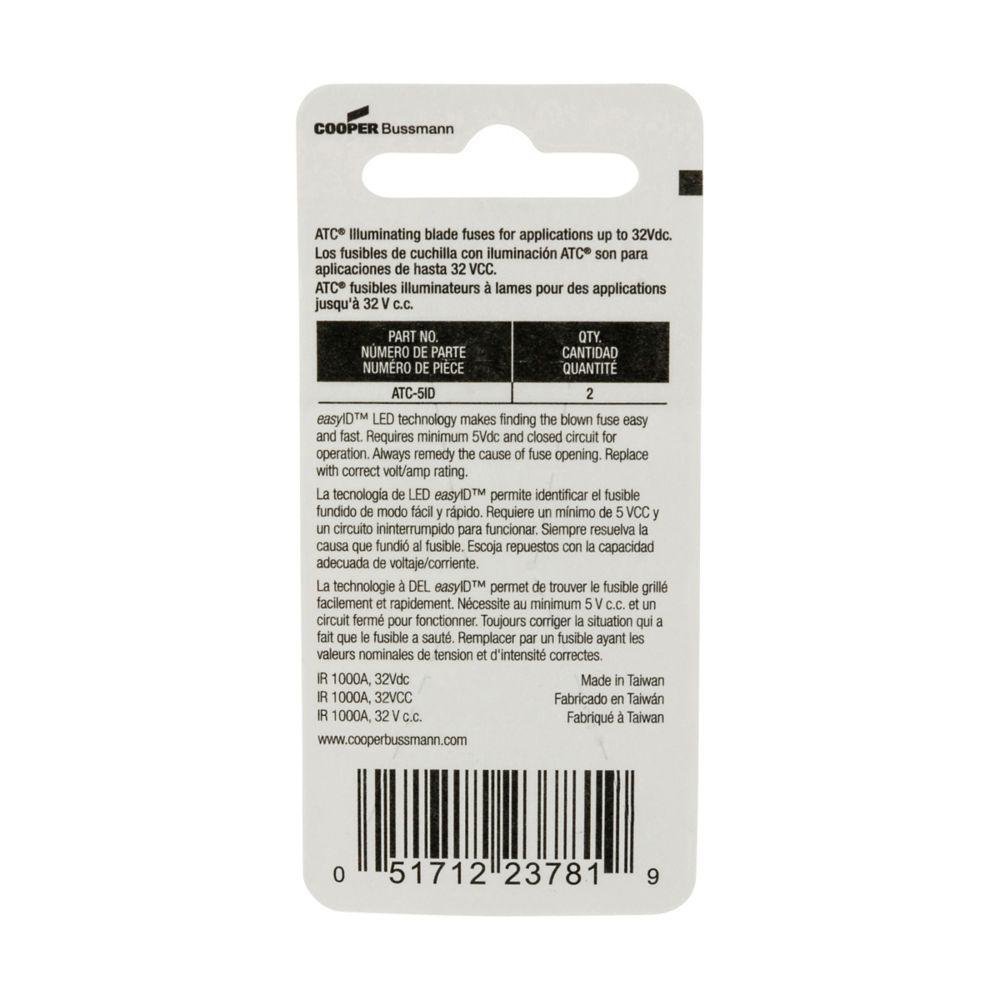 BP/ATC-5ID BUSSMANN 32VDC BLADE