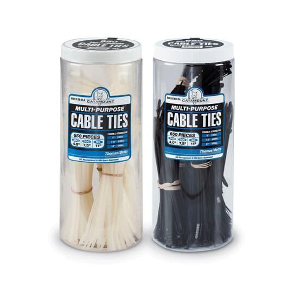 90650IUV T&B BLACK CABLE TIE