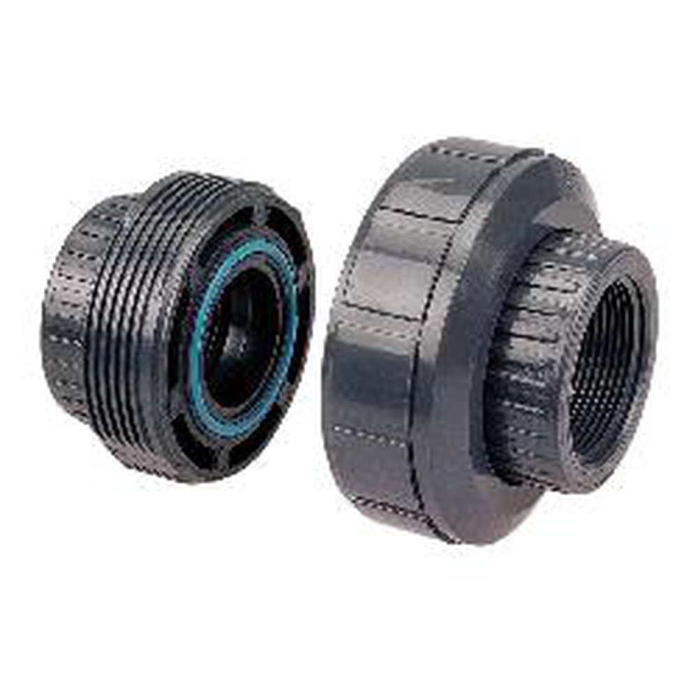 2 NIBCO PVC SCH 80 THD UNION VITON 4533-3-3 858-020