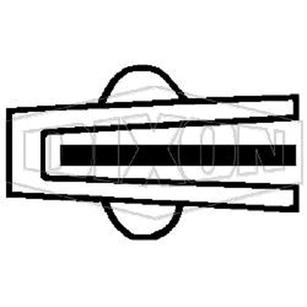 40MP-GRE400 DIXON 4IN TEF-ENV GSKT